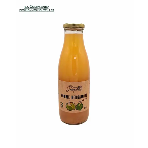 La Bonne Energie - Jus de Pomme Bergamote 75 cl