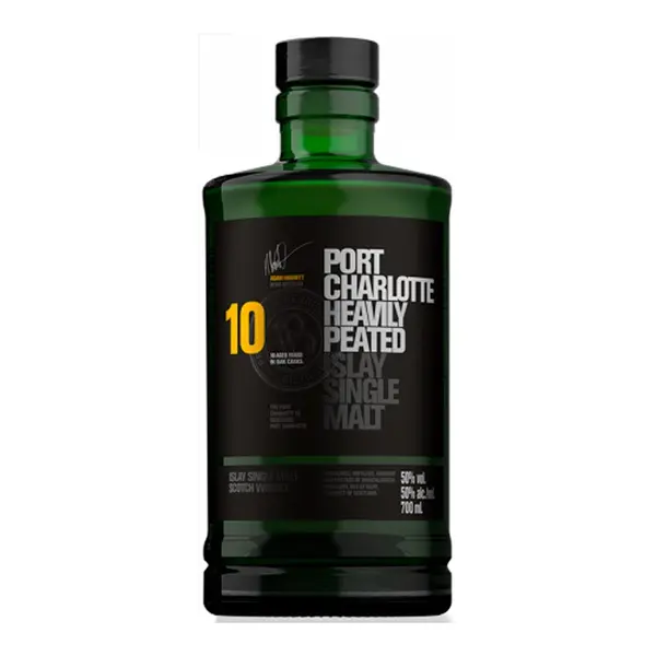 Whisky Port Charlotte Scottish barley 10 ans - 70 cl