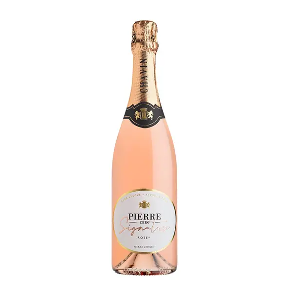 Effervescent rosé sans alcool - Pierre Chavin - zéro - Signature - Bio - 75 cl